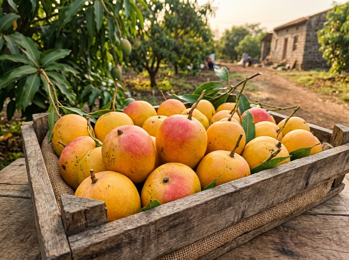 Alphonso Mango Harvest