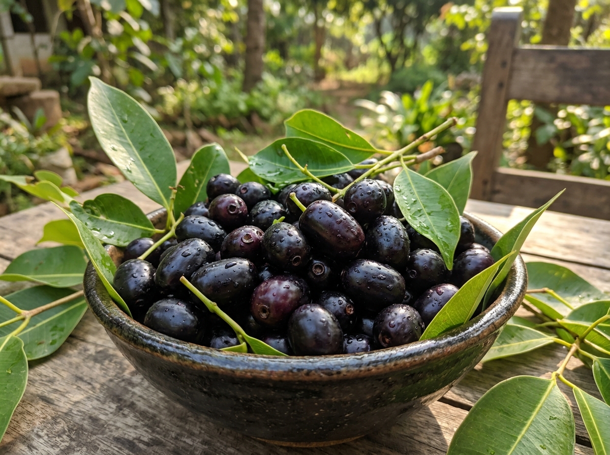Fresh Jamun Berries